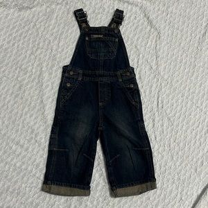 Genuine kids from Oshkosh size 18 months, dark denim overall